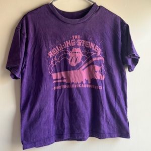 American Eagle Tailgate Rolling Stones baby tee